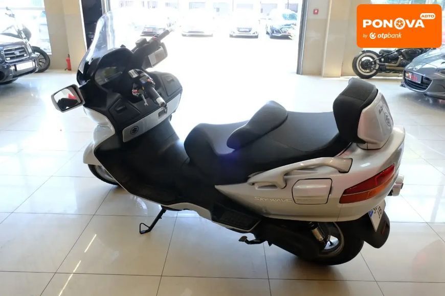 Suzuki SkyWave 650, 2007 г., Бензин, 23 тыс. км, Макси-скутер, Серый, Одесса AT-10424735 фото