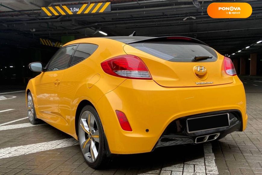 Hyundai Veloster, 2012, Газ пропан-бутан / Бензин, 1.59 л., 145 тис. км, Хетчбек, Жовтий, Київ 8302 фото