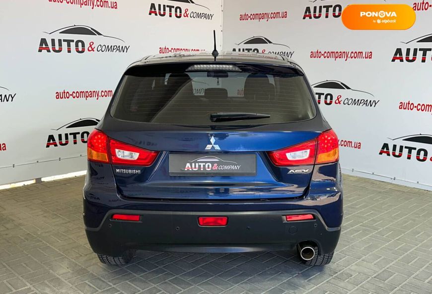 Mitsubishi ASX, 2011, Бензин, 1.59 л., 167 тис. км, Позашляховик / Кросовер, Синій, Львів 97788 фото