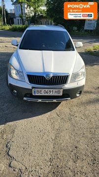 Skoda Octavia Scout, 2012, Дизель, 2 л., 291 тис. км, Універсал, Білий, Миколаїв Cars-Pr-218120 фото