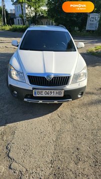 Skoda Octavia Scout, 2012, Дизель, 2 л., 275 тис. км, Універсал, Білий, Миколаїв Cars-Pr-218120 фото