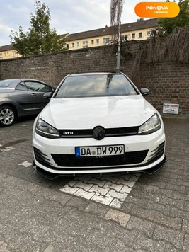 Volkswagen Golf GTD, 2014, Дизель, 2 л., 149 тис. км, Хетчбек, Білий, Городок Cars-Pr-184880 фото