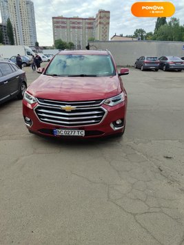 Chevrolet Traverse, 2017, Бензин, 3.56 л., 57 тис. км, Позашляховик / Кросовер, Червоний, Київ Cars-Pr-91957 фото