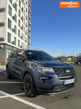 Ford Explorer, 2018, Бензин, 3.5 л., 114 тис. км, Позашляховик / Кросовер, Синій, Чернігів Cars-Pr-276600 фото