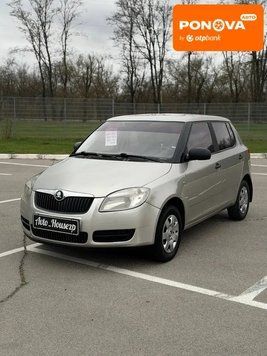 Skoda Fabia, 2009 р., Бензин, 193 тис. км, Хетчбек, Сірий, Запоріжжя AT-10413285 фото