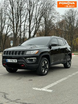 Jeep Compass, 2017, Газ пропан-бутан / Бензин, 2.36 л., 97 тис. км, Позашляховик / Кросовер, Чорний, Харків Cars-Pr-277744 фото