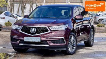 Acura MDX, 2017 р., Бензин, 220 тис. км, Позашляховик / Кросовер, Червоний, Київ AT-10421203 фото