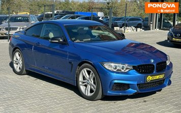 BMW 4 Series, 2014, Бензин, 2.98 л., 124 тис. км, Купе, Синій, Чернівці 280074 фото