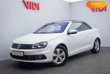 Volkswagen Eos, 2013, Бензин, 2 л., 75 тис. км, Кабріолет, Білий, Київ 227091 фото