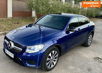 Mercedes-Benz GLC-Class Coupe, 2017, Дизель, 2.14 л., 125 тис. км, Позашляховик / Кросовер, Синій, Київ Cars-Pr-263368 фото