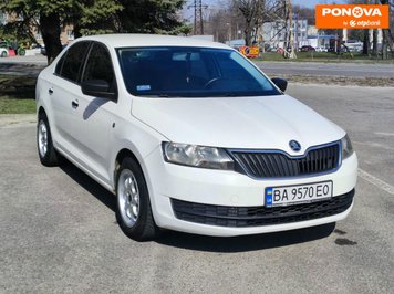 Skoda Rapid, 2014, Газ пропан-бутан / Бензин, 1.2 л., 299 тис. км, Ліфтбек, Білий, Дніпро (Дніпропетровськ) Cars-Pr-271703 фото