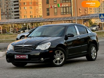 Chrysler Sebring, 2007, Газ пропан-бутан / Бензин, 2.36 л., 163 тис. км, Седан, Чорний, Київ 158883 фото