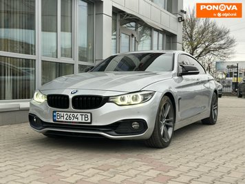 BMW 4 Series, 2018, Бензин, 2 л., 143 тис. км, Купе, Сірий, Одеса Cars-Pr-265150 фото