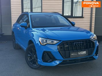 Audi Q3, 2022, Бензин, 2 л., 17 тис. км, Позашляховик / Кросовер, Синій, Київ 280790 фото