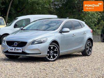 Volvo V40, 2016 р., Дизель, 250 тис. км, Хетчбек, Сірий, Стрий AT-10426606 фото