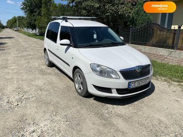 Skoda Roomster, 2012, Дизель, 1.6 л., 323 тис. км, Мікровен, Білий, Чернівці Cars-Pr-228569 фото