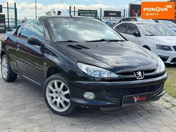 Peugeot 206, 2004 р., Бензин, 150 тис. км, Кабріолет, Чорний, Миколаїв AT-10419293 фото