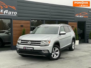 Volkswagen Atlas, 2019, Бензин, 98 тис. км, Позашляховик / Кросовер, Сірий, Рівне 255316 фото