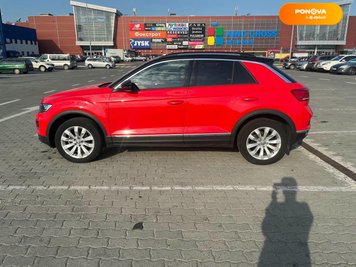 Volkswagen T-Roc, 2019, Бензин, 1.5 л., 48 тис. км, Позашляховик / Кросовер, Червоний, Львів Cars-Pr-190491 фото