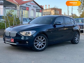 BMW 1 Series, 2011, Дизель, 2 л., 184 тис. км, Хетчбек, Синій, Вінниця 254742 фото