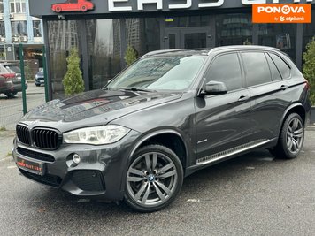 BMW X5, 2015, Бензин, 2.98 л., 186 тис. км, Позашляховик / Кросовер, Сірий, Київ 279398 фото