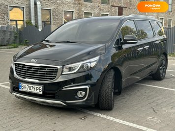 Kia Carnival, 2017, Дизель, 2.2 л., 217 тис. км, Мінівен, Чорний, Київ Cars-Pr-225611 фото