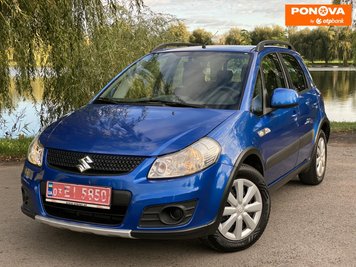 Suzuki SX4, 2010, Бензин, 1.6 л., 220 тис. км, Позашляховик / Кросовер, Синій, Рівне Cars-Pr-276729 фото