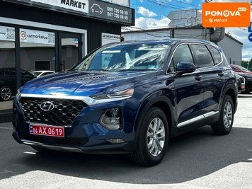Hyundai Santa FE, 2020 р., Бензин, 121 тис. км, Позашляховик / Кросовер, Синій, Житомир AT-10418506 фото