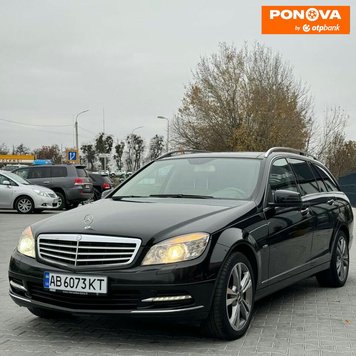 Mercedes-Benz C-Class, 2010, Дизель, 2.2 л., 314 тис. км, Універсал, Чорний, Вінниця 278156 фото