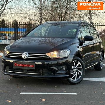 Volkswagen Golf Sportsvan, 2017, Бензин, 1.4 л., 36 тис. км, Мікровен, Чорний, Білогородка 280995 фото