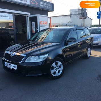 Skoda Octavia A5, 2013, Дизель, 1.6 л., 272 тис. км, Універсал, Чорний, Житомир 201967 фото