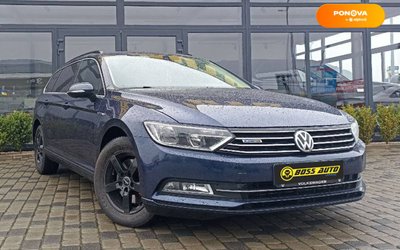 Volkswagen Passat, 2017, Дизель, 1.97 л., 255 тис. км, Універсал, Синій, Мукачево 36842 фото