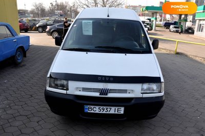 Fiat Scudo, 2000, Дизель, 1.9 л., 280 тыс. км, Минивен, Белый, Львов 23092 фото