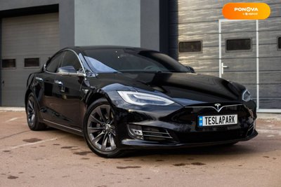 Tesla Model S, 2018, Електро, 161 тис. км, Ліфтбек, Чорний, Київ 42511 фото