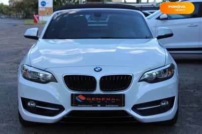BMW 2 Series, 2015, Бензин, 2 л., 43 тис. км, Кабріолет, Білий, Одеса 17016 фото