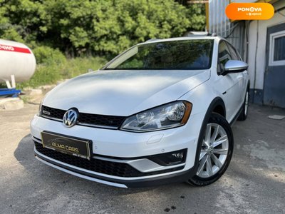 Volkswagen Golf Alltrack, 2017, Бензин, 1.8 л., 116 тис. км, Універсал, Білий, Київ 48665 фото