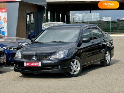 Mitsubishi Lancer, 2008, Бензин, 1.6 л., 117 тыс. км, Седан, Чорный, Киев 48100 фото