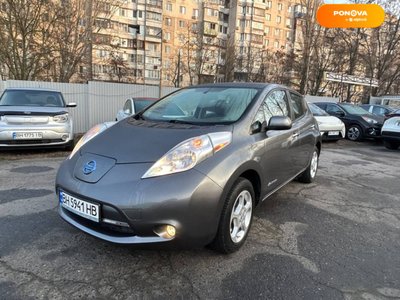 Nissan Leaf, 2014, Електро, 69 тис. км, Хетчбек, Сірий, Одеса 8194 фото