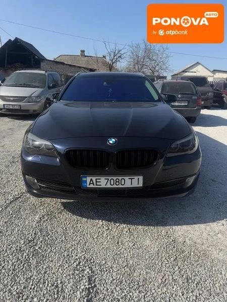 BMW 5 Series, 2012 г., Дизель, 123 тыс. км, Универсал, Синий, Павлоград AT-10412306 фото
