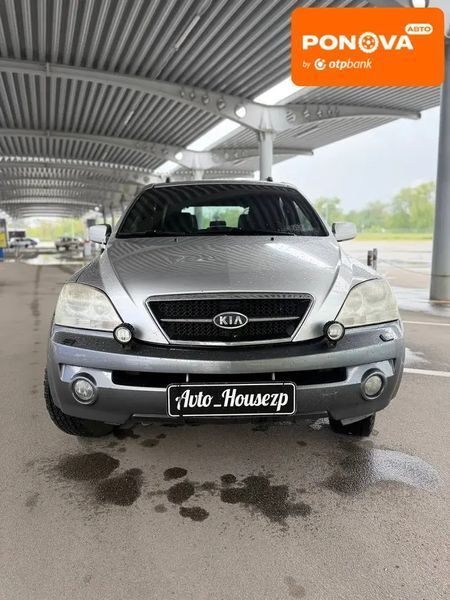 Kia Sorento, 2003 г., Дизель, 318 тыс. км, Внедорожник / Кроссовер, Серый, Запорожье AT-10417675 фото