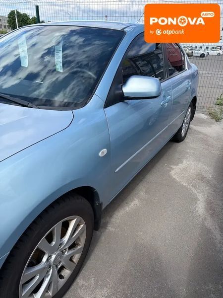 Mazda 3, 2007 р., Бензин, 225 тис. км, Седан, Синій, Київ AT-10421354 фото