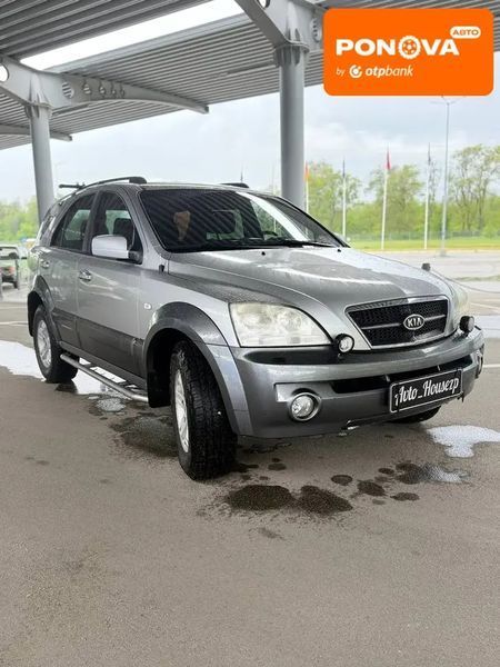 Kia Sorento, 2003 г., Дизель, 318 тыс. км, Внедорожник / Кроссовер, Серый, Запорожье AT-10417675 фото