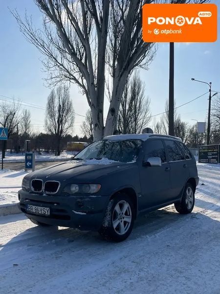 BMW X5, 2003 р., Дизель, 333 тис. км, Позашляховик / Кросовер, Сірий, Запоріжжя AT-10409131 фото