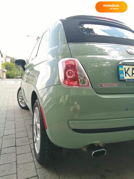 Fiat 500C, 2015, Бензин, 1.4 л., 147 тыс. км, Кабриолет, Зеленый, Ивано Франковск Cars-Pr-130435 фото