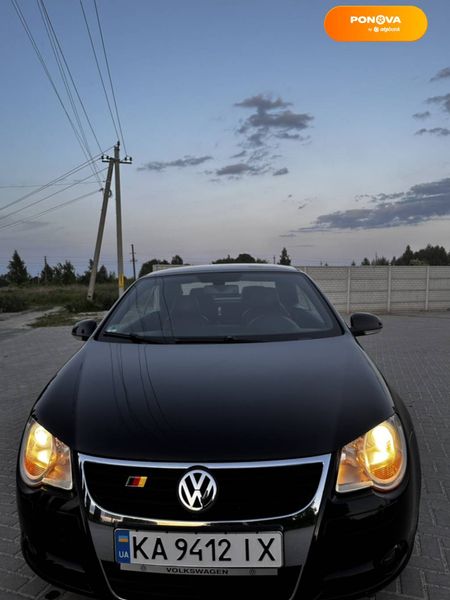 Volkswagen Eos, 2008, Бензин, 1.4 л., 252 тис. км, Кабріолет, Чорний, Тернопіль Cars-Pr-60108 фото