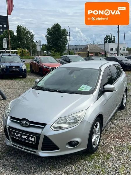 Ford Focus, 2012 р., Дизель, 319 тис. км, Універсал, Сірий, Черкаси AT-10417625 фото