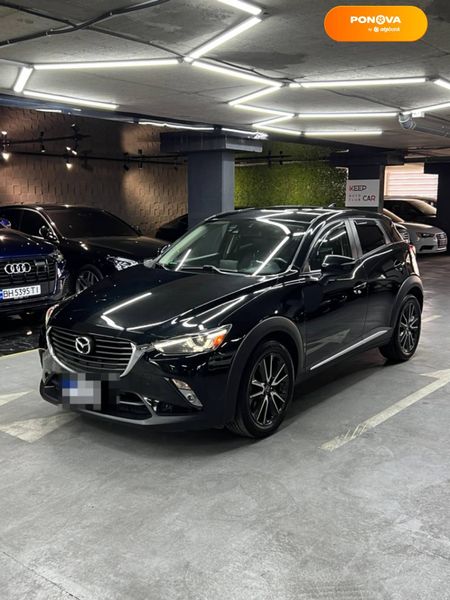 Mazda CX-3, 2015, Бензин, 2 л., 133 тис. км, Позашляховик / Кросовер, Чорний, Одеса 49782 фото