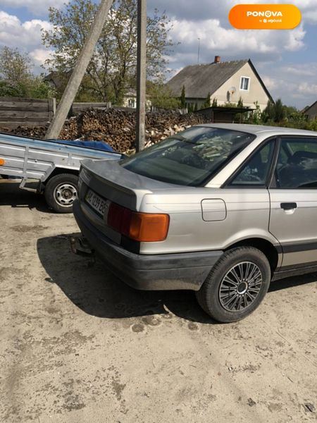 Audi 80, 1988, Бензин, 1.8 л., 126 тыс. км, Седан, Серый, Ковель Cars-Pr-58960 фото