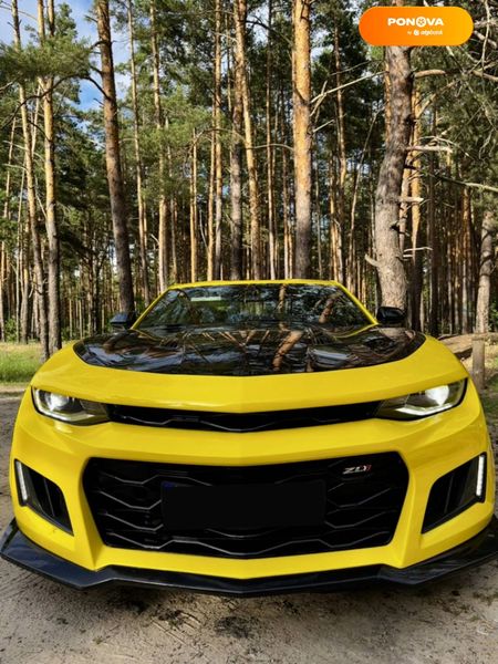 Chevrolet Camaro, 2016, Бензин, 3.6 л., 138 тыс. км, Купе, Желтый, Киев Cars-Pr-57603 фото