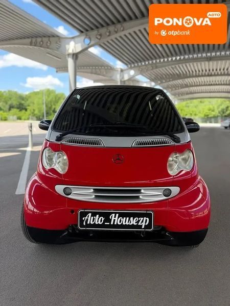 Smart Fortwo, 2000 г., Бензин, 158 тыс. км, Хетчбек, Оранжевый, Запорожье AT-10419376 фото